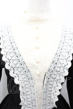 画像2: Innocent World / キャトリーヌ（長袖）ワンピース M 黒 I-26-03-04-029-IW-OP-TE-ZI