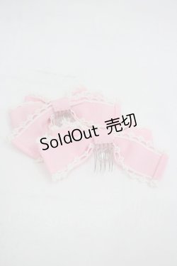 画像2: Angelic Pretty / Crystal Heartコーム  ピンク I-26-03-05-047-AP-AC-SA-ZI