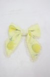 画像1: Angelic Pretty / Fruity Lemonリボンクリップ  イエロー I-26-03-05-050-AP-AC-SA-ZI (1)