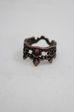 画像1: Q-pot. / Q-pot.×うたのプリンスさまっ♪ Sweets Vampire リング  アンティークピンクゴールド I-26-03-05-053-QP-AC-SA-ZI