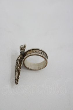 画像1: Jane Marple / クラウン羽根リング 約10号 シルバー I-26-03-05-054-JM-AC-SA-ZI