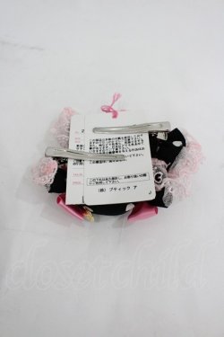 画像2: Angelic Pretty / Candy PopクリップSet  黒Ｘピンク I-26-03-05-060-AP-AC-SA-ZI