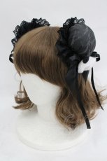 画像1: LOLITAその他(お買取対象外) / パンダ付きお団子クリップ  ブラック I-26-03-05-066-LO-ZA-SA-ZI (1)