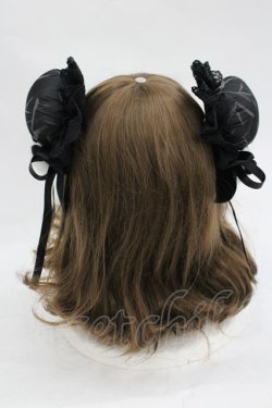 画像3: LOLITAその他(お買取対象外) / パンダ付きお団子クリップ  ブラック I-26-03-05-066-LO-ZA-SA-ZI