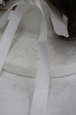 画像2: axes femme kawaii / トーションレースヘッドドレス  白 I-26-03-05-067-AX-AC-SA-ZI