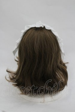 画像4: axes femme kawaii / トーションレースヘッドドレス  白 I-26-03-05-067-AX-AC-SA-ZI