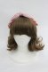 画像1: m petit by misako / NINA'sコラボ AM*NIリボンカチューシャ  ピンク I-26-03-05-073-LO-AC-SA-ZI (1)