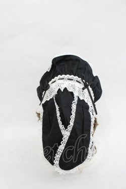 画像3: BABY,THE STARS SHINE BRIGHT / うさみみボンネット  黒Ｘ白 I-26-03-05-079-BA-AC-SA-ZI