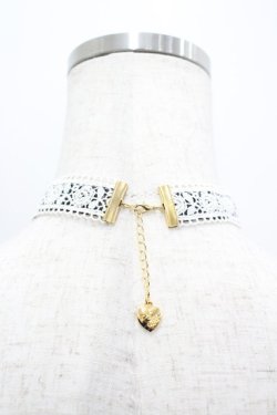 画像2: Angelic Pretty / Romanticパールチョーカー  黒Ｘ白 I-26-03-05-094-AP-AC-SA-ZI