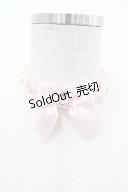 画像1: Angelic Pretty / Princessリボンデコレーションチョーカー  ピンク I-26-03-05-095-AP-AC-SA-ZI