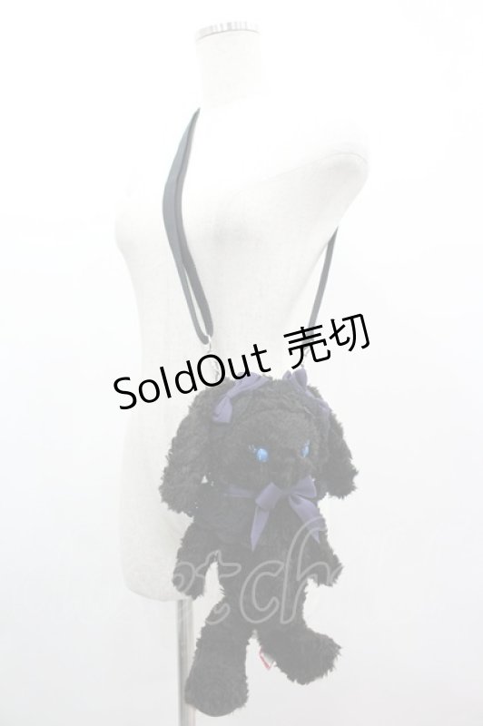 画像2: BABY,THE STARS SHINE BRIGHT / うさくみゃポシェット  黒 I-26-03-05-097-BA-BG-SA-ZI (2)