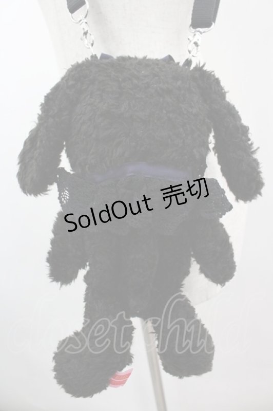 画像3: BABY,THE STARS SHINE BRIGHT / うさくみゃポシェット  黒 I-26-03-05-097-BA-BG-SA-ZI (3)