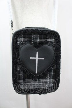 画像2: Jamie エーエヌケー / 2025年 Jamieエーエヌケー HappyBag ゴシックチェックポシェット 単品  グレーチェック I-26-03-05-099-LO-TO-TE-ZI