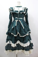 画像1: Hoshibako Works / 西洋人形魔法ワンピース M グリーン I-26-03-05-107-LO-OP-SA-ZI (1)