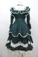 画像2: Hoshibako Works / 西洋人形魔法ワンピース M グリーン I-26-03-05-107-LO-OP-SA-ZI (2)