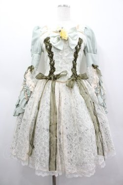 画像1: BABY,THE STARS SHINE BRIGHT / Sleeping Beautyローズワンピース  ミント I-26-03-05-110-BA-OP-SA-ZI