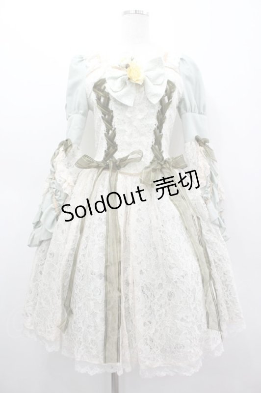 画像1: BABY,THE STARS SHINE BRIGHT / Sleeping Beautyローズワンピース  ミント I-26-03-05-110-BA-OP-SA-ZI (1)