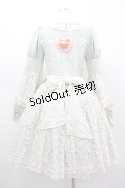 画像2: BABY,THE STARS SHINE BRIGHT / Sleeping Beautyローズワンピース  ミント I-26-03-05-110-BA-OP-SA-ZI (2)