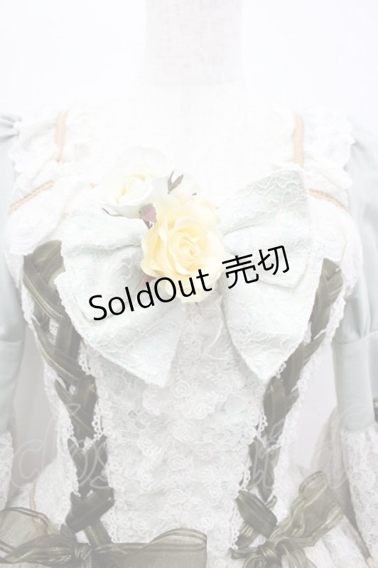 画像3: BABY,THE STARS SHINE BRIGHT / Sleeping Beautyローズワンピース  ミント I-26-03-05-110-BA-OP-SA-ZI (3)