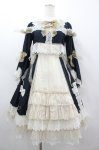 画像1: BABY,THE STARS SHINE BRIGHT / 天国の鍵 Sorellaワンピース  ネイビー I-26-03-05-114-BA-OP-SA-ZI (1)