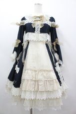 画像1: BABY,THE STARS SHINE BRIGHT / 天国の鍵 Sorellaワンピース  ネイビー I-26-03-05-114-BA-OP-SA-ZI (1)