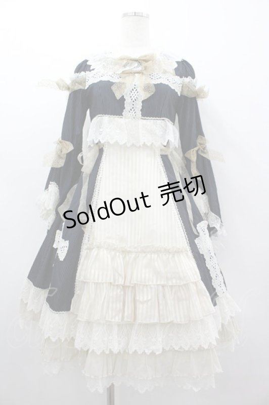 画像1: BABY,THE STARS SHINE BRIGHT / 天国の鍵 Sorellaワンピース  ネイビー I-26-03-05-114-BA-OP-SA-ZI (1)