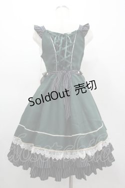 画像2: BABY,THE STARS SHINE BRIGHT / Margarethaジャンパースカート  グリーン I-26-03-05-115-BA-OP-SA-ZI