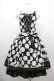 画像2: BABY,THE STARS SHINE BRIGHT / Circus Girlジャンパースカート  黒Ｘ白 I-26-03-05-118-BA-OP-SA-ZI (2)