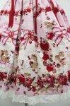画像3: BABY,THE STARS SHINE BRIGHT / Pomme rouge〜うさぎとりすのりんごの森〜柄ジャンパースカートI  ピンク I-26-03-05-122-BA-OP-SA-ZI (3)