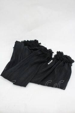 画像2: alice auaa / アームカバー  黒 I-26-03-05-015-AA-ZA-SA-ZI