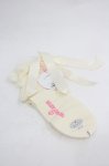 画像2: BABY,THE STARS SHINE BRIGHT / チュールレースクルー丈ソックス  生成り I-26-03-05-025-BA-ZA-SA-ZI (2)