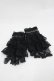 画像2: Kurumi Collaboration / CLK*レースグローブ  黒 I-26-03-05-029-GO-ZA-SA-ZI (2)