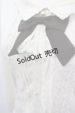 画像2: axes femme / 襟付ブラウスデザインプルオーバー M アイボリー I-26-03-06-036-AX-TO-SA-ZI