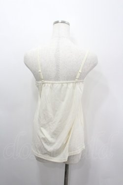 画像3: axes femme / ビジュー使いキャミソール  生成り I-26-03-06-048-AX-TO-SA-ZI