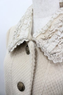 画像3: axes femme / フリルカラーショートコート M ベージュ I-26-03-06-054-AX-CO-SA-ZI