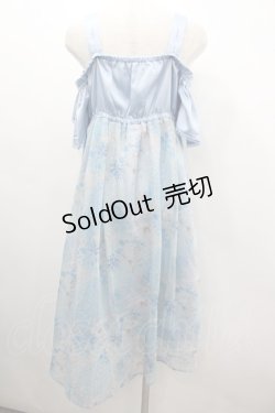 画像3: axes femme / マーメイドストーリーワンピース  サックス I-26-03-06-059-AX-OP-SA-ZI