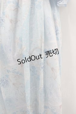 画像4: axes femme / マーメイドストーリーワンピース  サックス I-26-03-06-059-AX-OP-SA-ZI