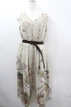 画像1: axes femme / タロットカードモチーフワンピース  アイボリー I-26-03-06-060-AX-OP-SA-ZI