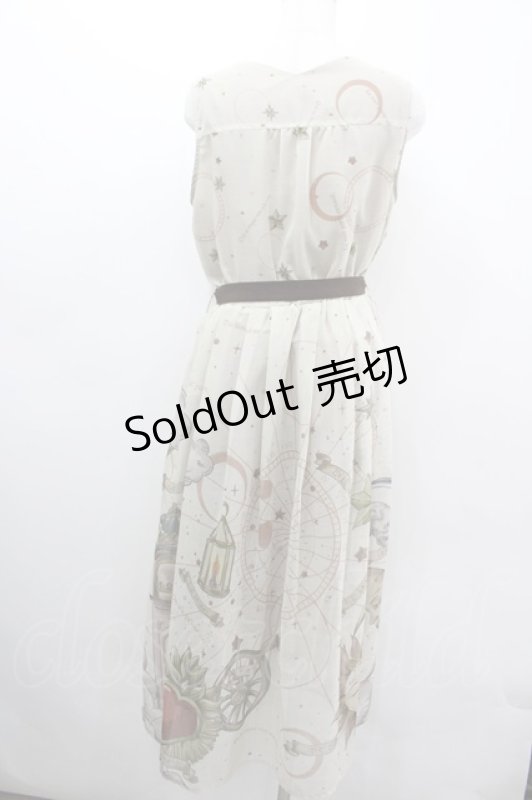 画像3: axes femme / タロットカードモチーフワンピース  アイボリー I-26-03-06-060-AX-OP-SA-ZI (3)