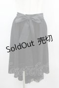 axes femme / 総レースフィッシュテールスカート  黒 I-26-03-06-062-AX-SK-SA-ZI
