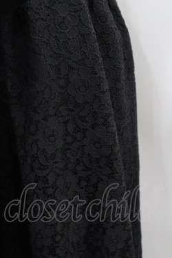 画像2: axes femme / 総レースフィッシュテールスカート  黒 I-26-03-06-062-AX-SK-SA-ZI