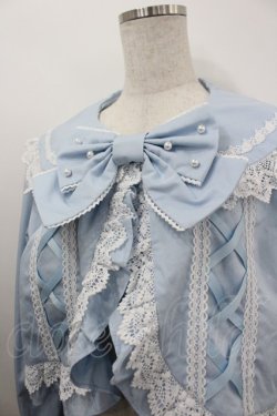 画像2: Angelic Pretty / Dollyレースアップボレロ  サックスＸ白 I-26-03-06-070-AP-JA-SA-ZI