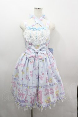 画像1: Angelic Pretty / Baby Toysジャンパースカート  サックス I-26-03-06-072-AP-OP-SA-ZI