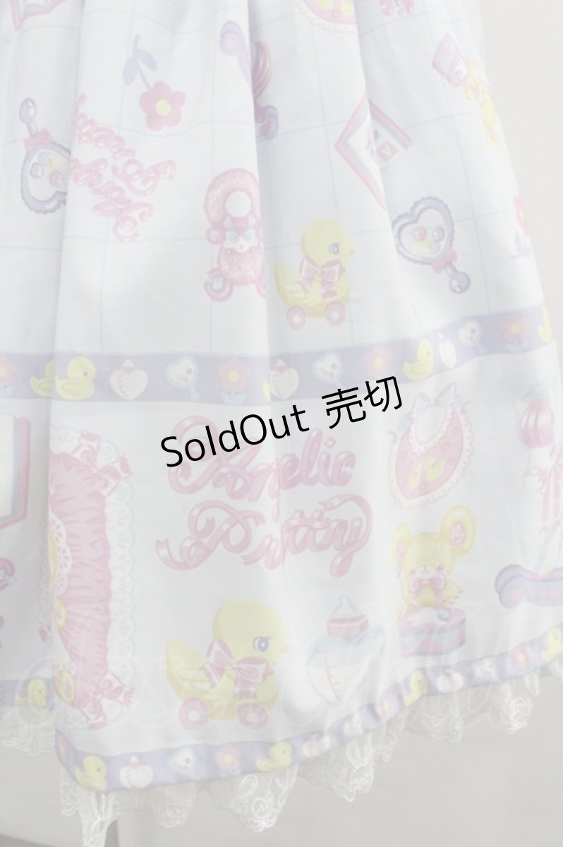 画像2: Angelic Pretty / Baby Toysジャンパースカート  サックス I-26-03-06-072-AP-OP-SA-ZI (2)