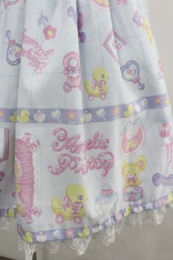 画像2: Angelic Pretty / Baby Toysジャンパースカート  サックス I-26-03-06-072-AP-OP-SA-ZI