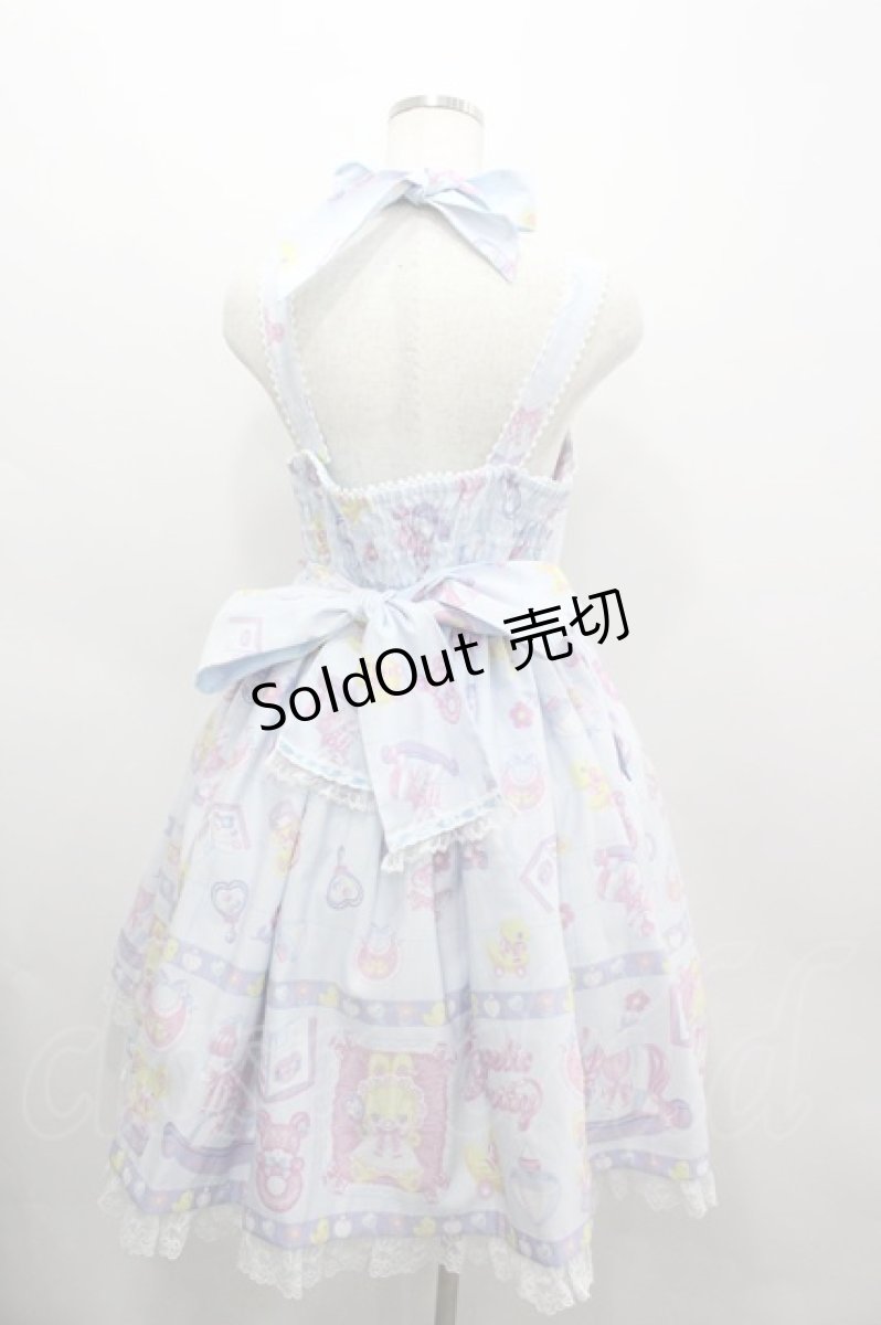 画像3: Angelic Pretty / Baby Toysジャンパースカート  サックス I-26-03-06-072-AP-OP-SA-ZI (3)