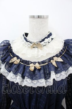 画像2: ALICE and the PIRATES / マリーのおリボンいっぱいワンピース  ネイビー I-26-03-06-077-PA-OP-SA-ZI
