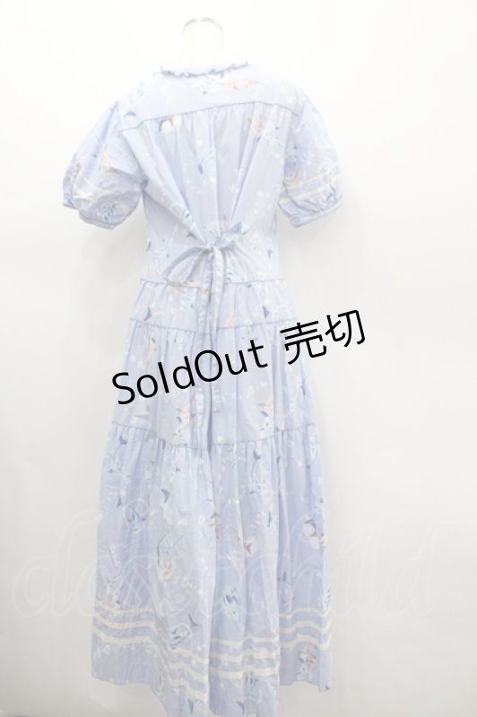 画像3: PINK HOUSE / いるかプリントワンピース  ブルー I-26-03-06-079-LO-OP-SA-ZI (3)