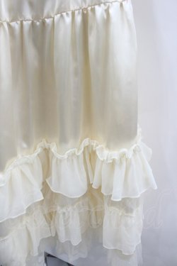 画像2: BABY,THE STARS SHINE BRIGHT / レースフリルペチコート  生成り I-26-03-06-080-BA-SK-SA-ZI