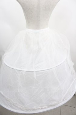 画像3: BABY,THE STARS SHINE BRIGHT / ドレス用ボーン入りパニエ【完全受注予約商品】  白 I-26-03-06-082-BA-SK-SA-ZI